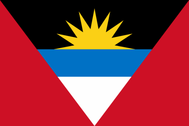 Vlag Antigua en Barbuda - 100x150cm Spun-Poly